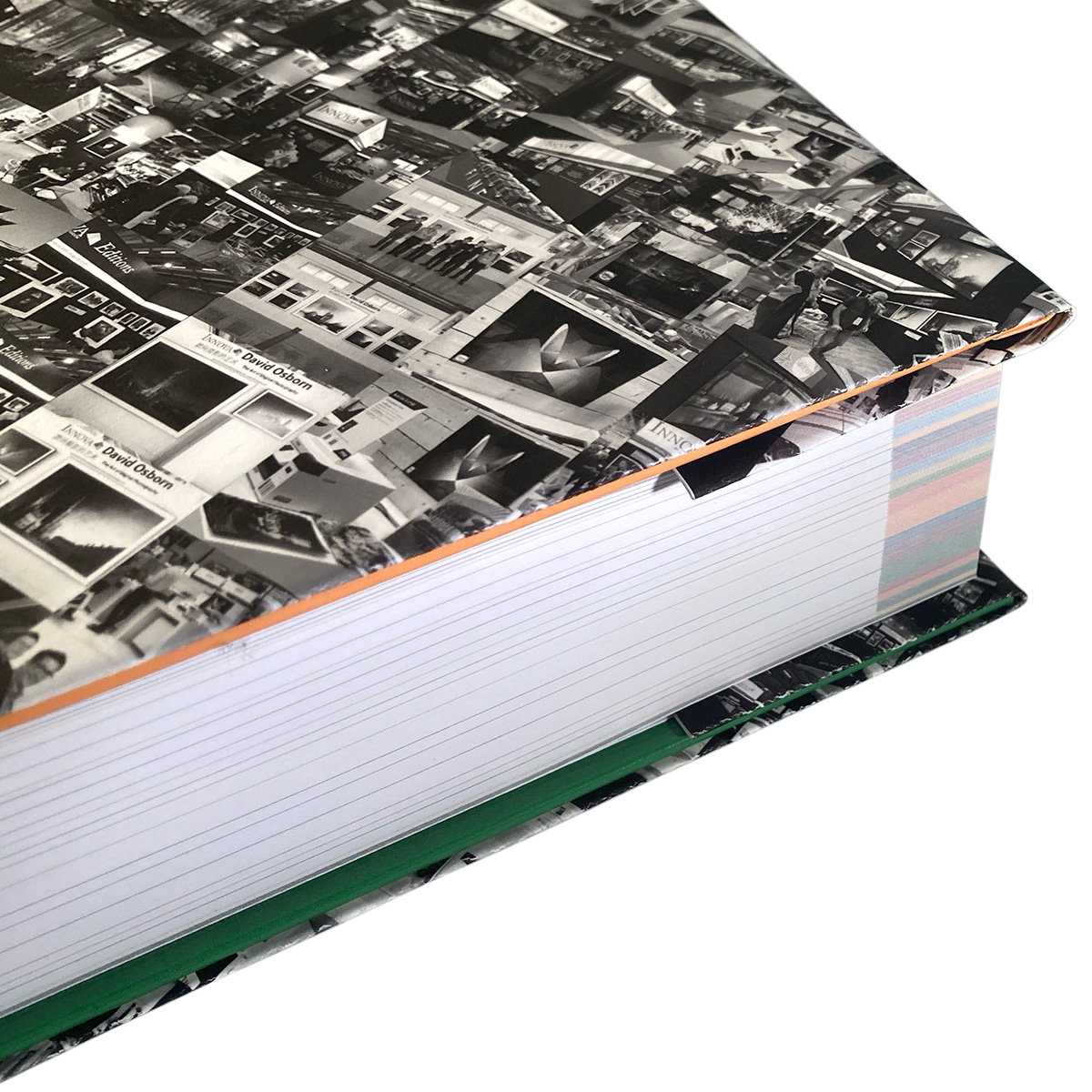 Twenty Year Anniversary Book | Dust Jacket and Tail Edge Close Up